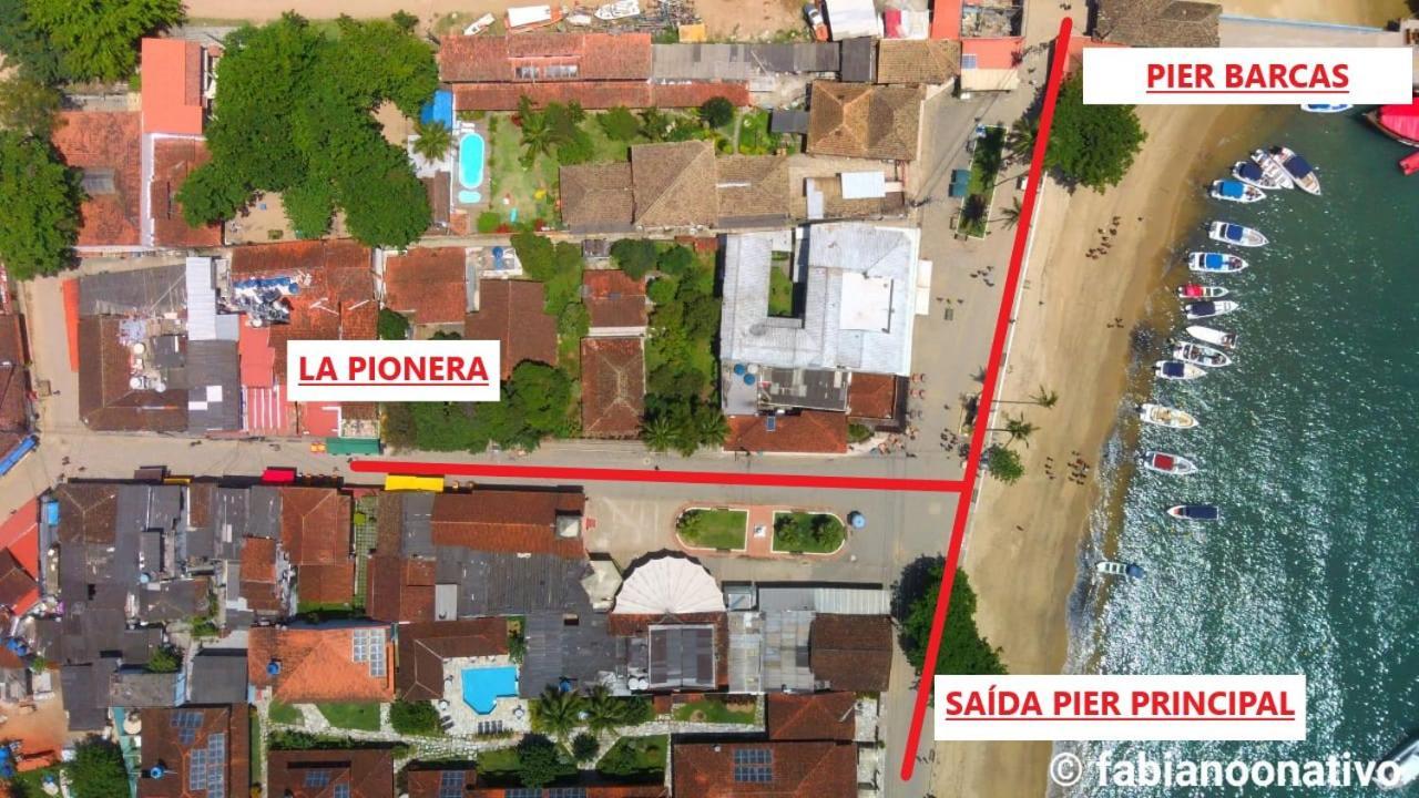 Pousada La Pionera イーリャ・グランデ エクステリア 写真